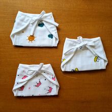 Load image into Gallery viewer, Muslin Cotton Nappy Pack of 3-Combo 1