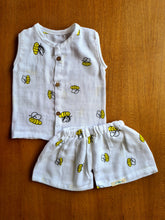 Load image into Gallery viewer, Yellow Bee- Muslin Comfy Wear Set