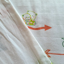 Load image into Gallery viewer, Garden Love-Muslin Cotton Thottil/Jhula and Mosquito Net Set