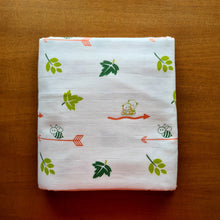 Load image into Gallery viewer, Garden Love-Muslin Cotton Thottil/Jhula and Mosquito Net Set