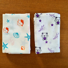 Load image into Gallery viewer, Muslin Cotton Baby Bath Towel Pack Of 2- Combo 4
